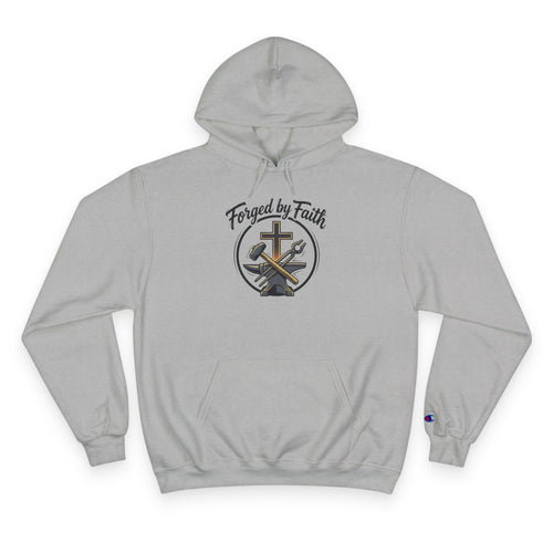 Forge and Thread Co - Forged by Faith Champion Hoodie