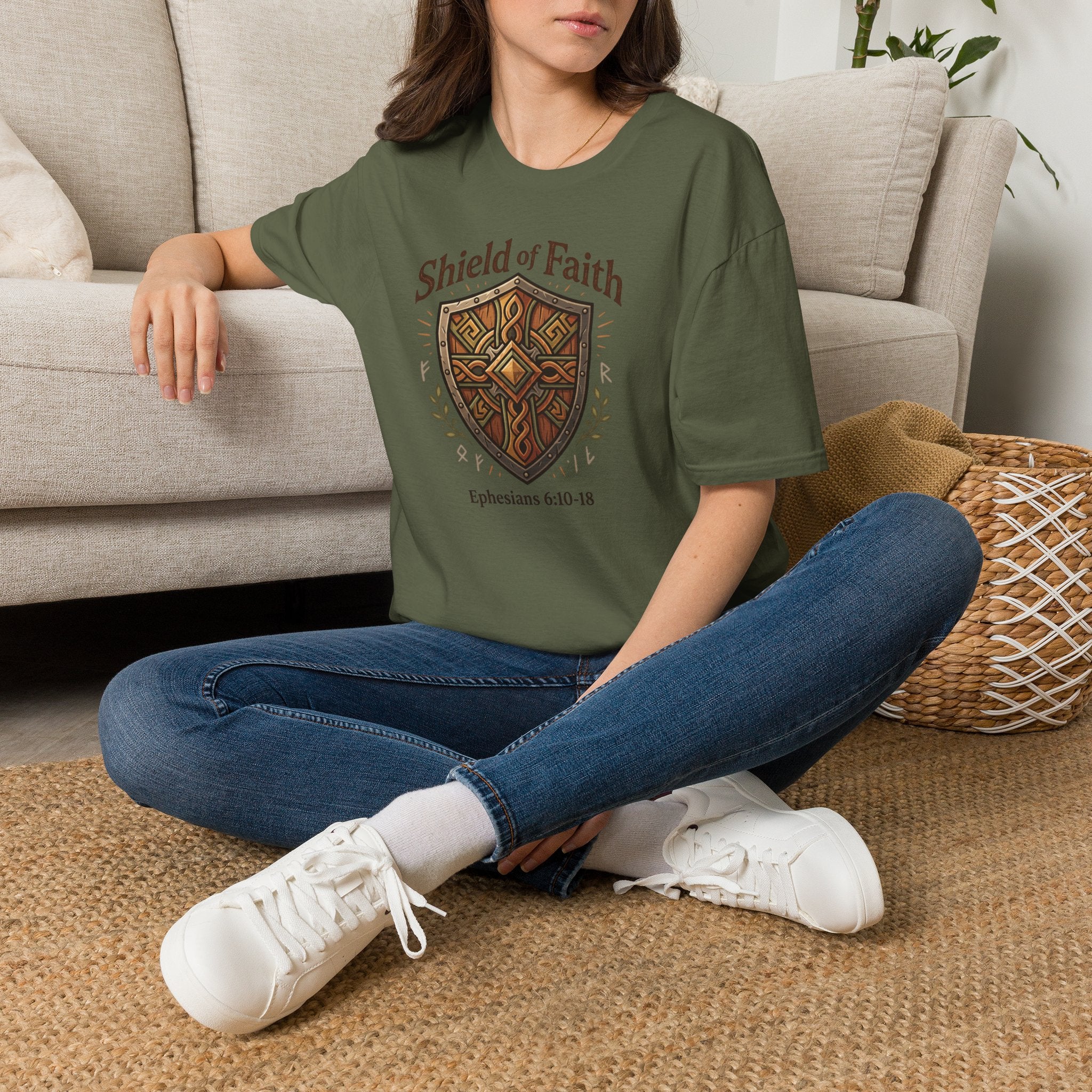 Forge and Thread Co - Shield of Faith Softstyle T-Shirt