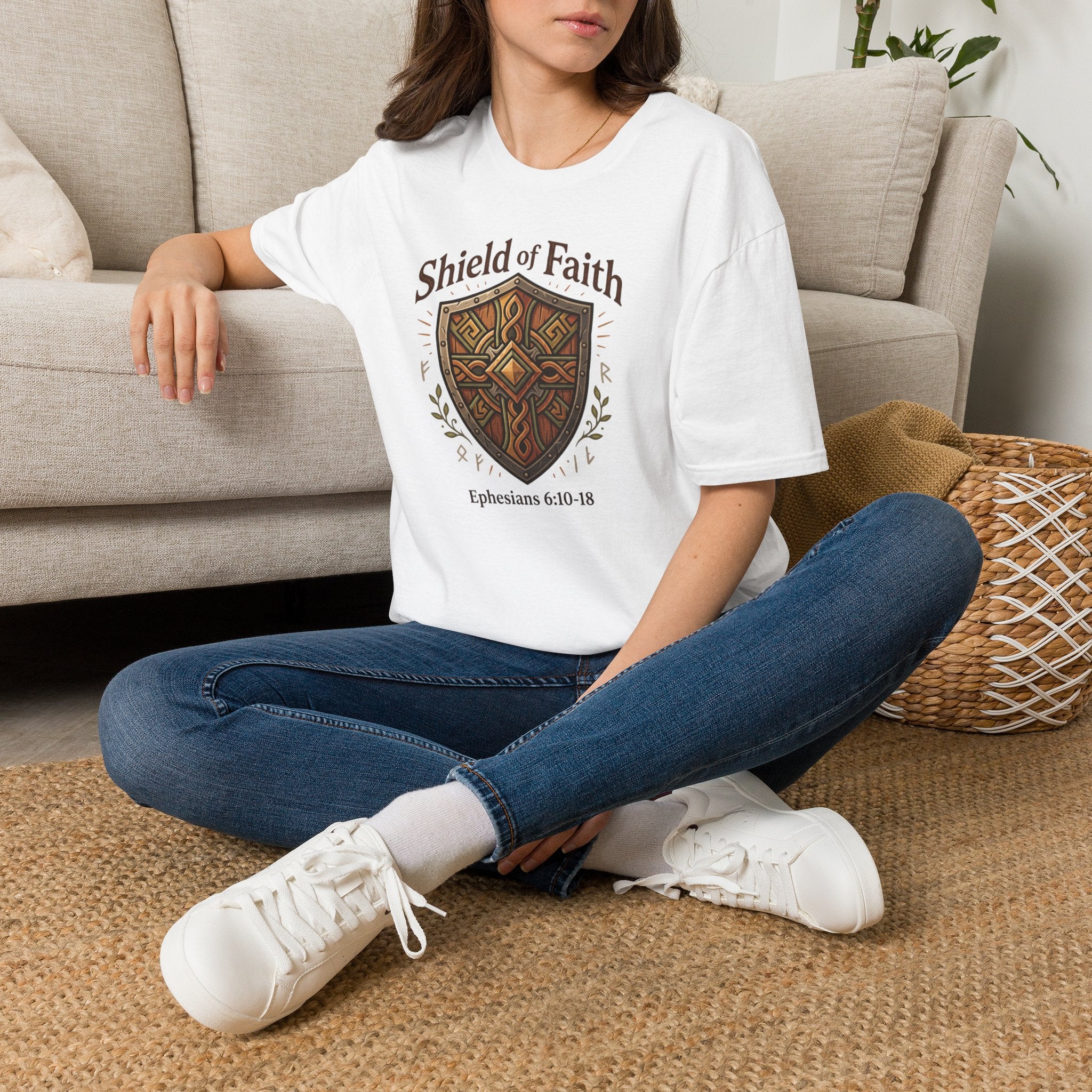 Forge and Thread Co - Shield of Faith Softstyle T-Shirt