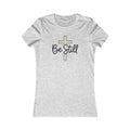 Forge and Thread Co - Be Still Cross Women's Tee — Inspirational Christian Shirt