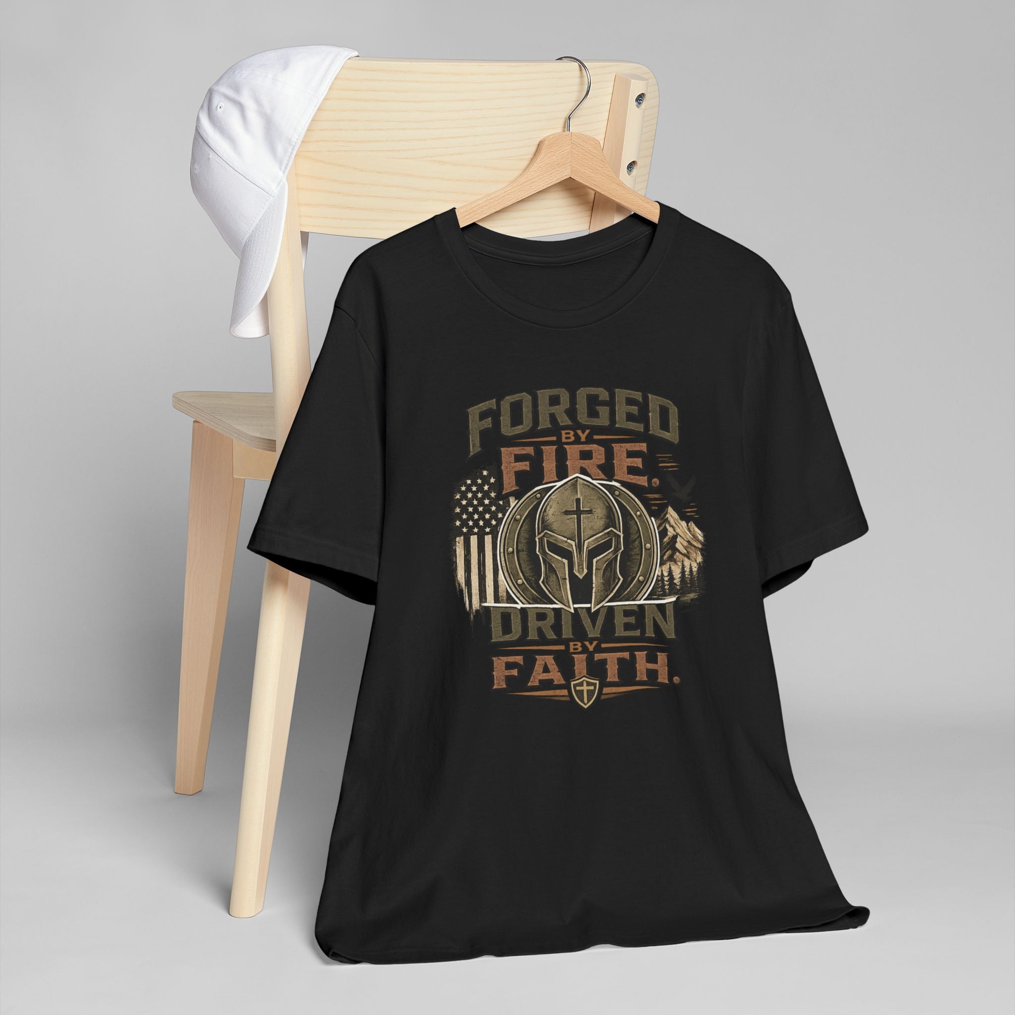 Forge and Thread Co - Forged by Fire Men’s Jersey T-Shirt