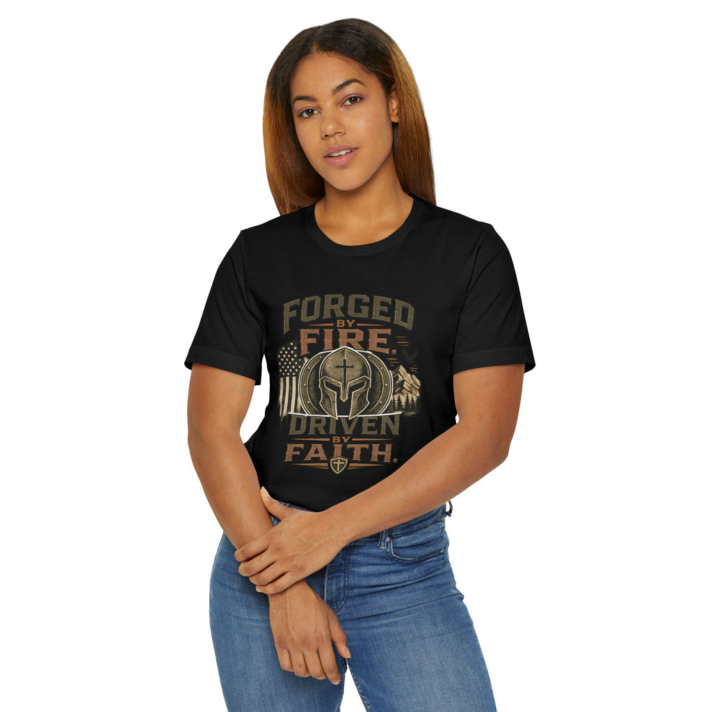 Forge and Thread Co - Forged by Fire Men’s Jersey T-Shirt