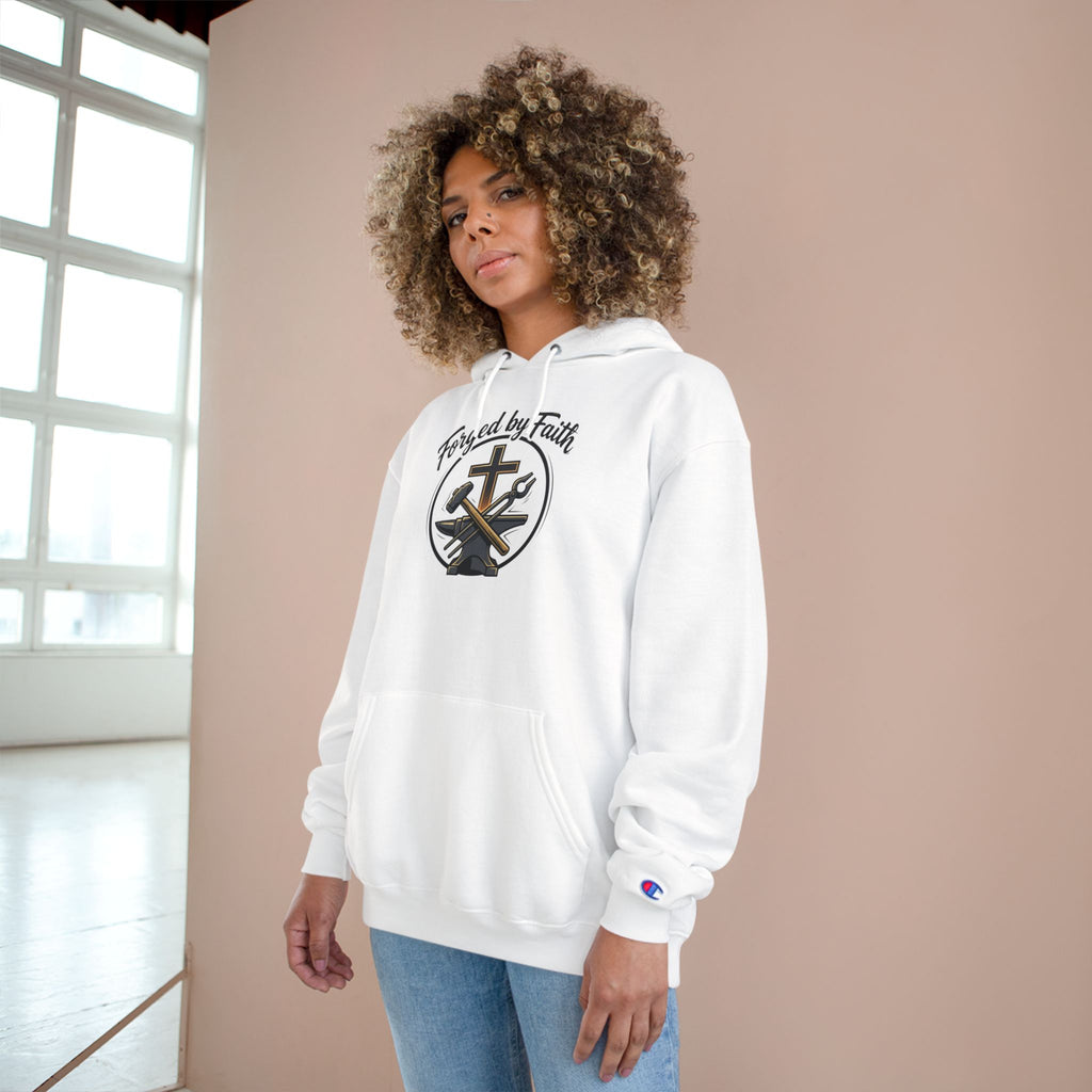 Forge and Thread Co - Forged by Faith Champion Hoodie
